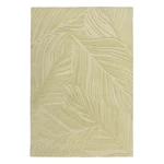 Zielony wełniany dywan 200x290 cm Lino Leaf – Flair Rugs