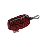 Saszetka na worki na odchody Houndstooth Red/Black – P.L.A.Y.