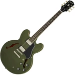 Epiphone ES-335 Olive Drab Green Chitară semi-acustică