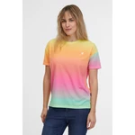 Women's yellow-pink T-shirt SAM 73 Marisa