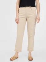 Orsay Beige Women's Trousers - Ladies