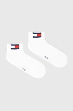 Ponožky Tommy Jeans 2-pack bílá barva