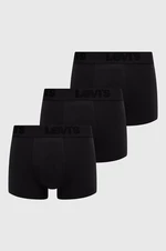 Boxerky Levi's pánské, černá barva, 37149.0296-black