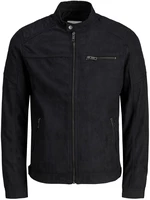 Jack&Jones Pánska bunda JJEROCKY 12147218 Jet Black M