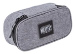 Meatfly Peračník Pencil Case L Heather Grey