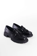 Capone Outfitters Trak Sole Tassel Women's Loafer