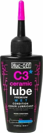 Muc-Off C3 Wet Weather Ceramic Lube 50 ml Curățare și întreținere