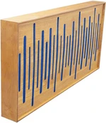 Mega Acoustic FiberExcellentPRO120 Natural/Blue Absorpční dřevěný panel