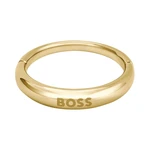 Hugo Boss Minimalistický pozlátený prsteň pre ženy 1580620 52 mm