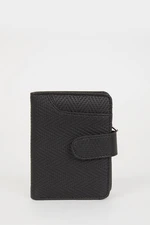 DEFACTO Men's Faux Leather Wallet