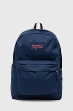 Batoh Jansport tmavomodrá barva, velký, hladký