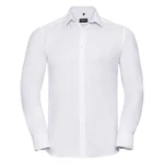 Men's Long Sleeve Herringbone Shirt Russell