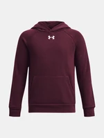 Under Armour Rival Fleece Mikina dětská Červená