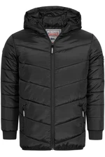 Férfi dzseki Lonsdale 117341-Black