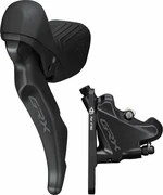 Shimano GRX Dual Control Hydraulic Disc Brake Lever Set STRX610L/BRRX820F Left 2 Manetka