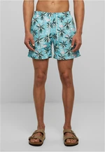 Patterned Swimsuit Shorts Tropical Bird Aop