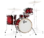 Gretsch Drums CT1-J484 Catalina Club Gloss-Crimson Burst Set Batteria Acustica