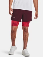 Under Armour Launch 5'' 2-IN-1 Kraťasy Červená