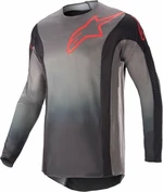 Alpinestars Techstar Sein Jersey Black/Neon Red L Camiseta Motocross