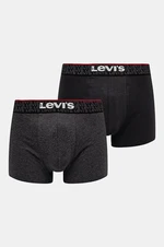 Boxerky Levi's 2-pak pánske, šedá farba, 37149-1013