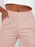 Women's sweatpants FASHIONCORE pink Dstreet