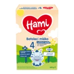 HAMI 4 Batoľacie mlieko s príchuťou vanilky od uk. 24. mesiaca 600 g