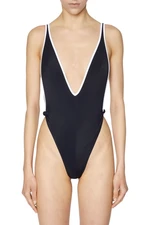 Diesel Plavky - BFSW-TESSAH SWIMSUIT čierne