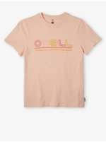 ONeill Light Pink Girly T-Shirt O'Neill All Year - Girls