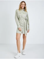 Light Green Women's Shirt Dress Calvin Klein Jeans