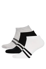 DEFACTO Men 3 Pack Cotton Booties Socks