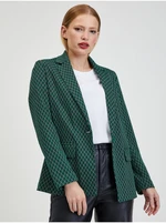 Orsay Dark Green Ladies Patterned Jacket - Women