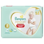 Pampers Premium Care vel. 5 12-17 kg plenkové kalhotky 34 ks