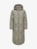 Beige women's quilted coat ONLY New Tamara