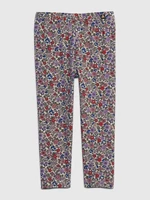 Red-purple GAP Floral Leggings for Girls