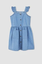 DEFACTO Girl Relax Fit Sleeveless Jean Dress