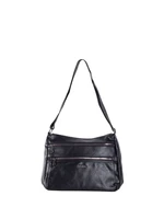 Black large crossbody handbag