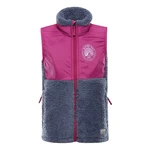 Children's vest supratherm ALPINE PRO ASONO fuchsia red