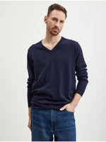 Dark blue men's sweater Guess Rainard - Men