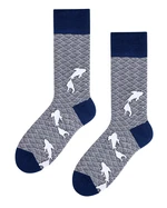 Bratex Man's Socks KL-339B Navy Blue