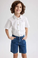 DEFACTO Boy Regular Fit Polo Neck Short Sleeve Shirt