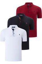 Polo da uomo dewberry