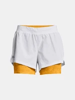 Under Armour Shorts UA Iso-Chill Run 2N1 Short-WHT - Women