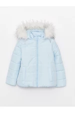 LC Waikiki Basic Girls' Jacket with a Hooded