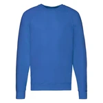 Blue Men's Sweatshirt Lightweight Raglan Sweat Fruit of the Loom