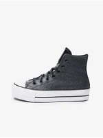 Black Women's Converse Chuck Taylor All Star Lift Ankle Sneakers - Women's