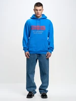 Big Star Man's Hoodie Sweat 171406 Blue 402