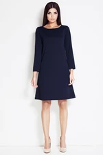 Awama Woman's Dress A34 Navy Blue