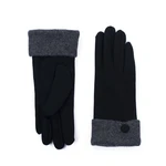 Art Of Polo Woman's Gloves rk19286 Black/Graphite