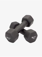 Čierne neoprénové činky 2 kg Worqout Neoprén Dumbell