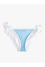 Koton Bikini Bottoms, Normal Waist Tie the sides, Piping Detailed.